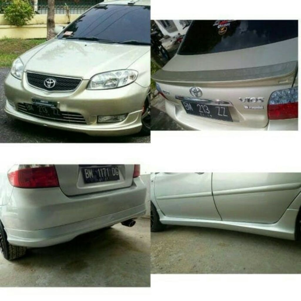 Bodykit vios gen 1 toms termurah di Indonesia