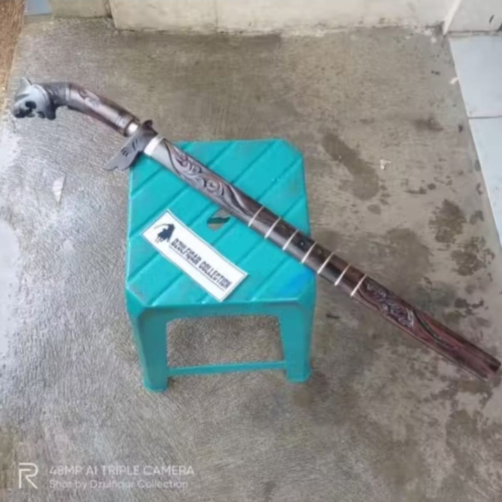Pisau baja super tajam / Golok baja asli / pedang samurai panjang /