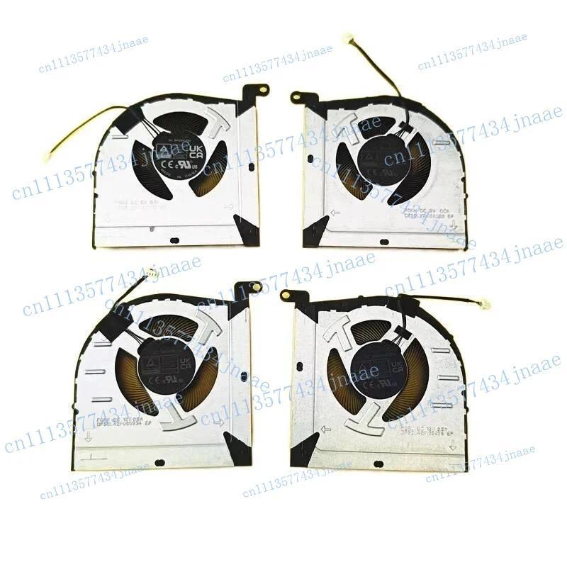 New CPU GPU Cooling Fan For Lenovo LOQ 15IRH8 82XVGeepro G5000 16IRH8 82XW RTX 4050 4060