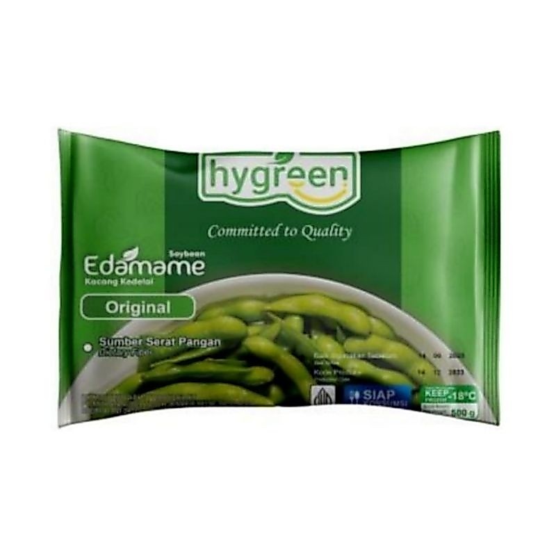 Promo Edamame Original HYGREEN Mitratani Kacang Kedelai Jepang 500 Gr Termurah