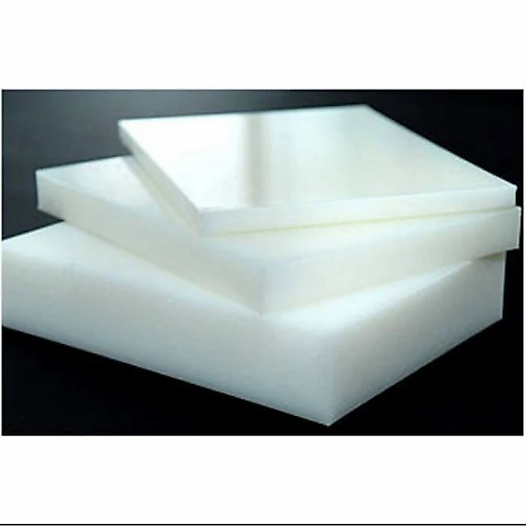 Nylon Sheet PE Putih Lembaran 6mm x 15cm x 15cm