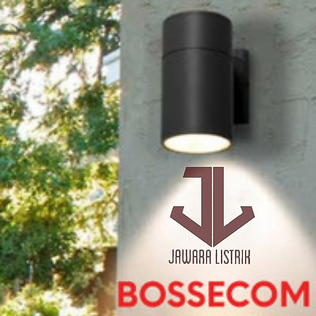 Stok Baru BOSSECOM KAP LAMPU DINDING PILAR TAMAN WALL LAMP 1 ARAH BE 010 E27 SNI