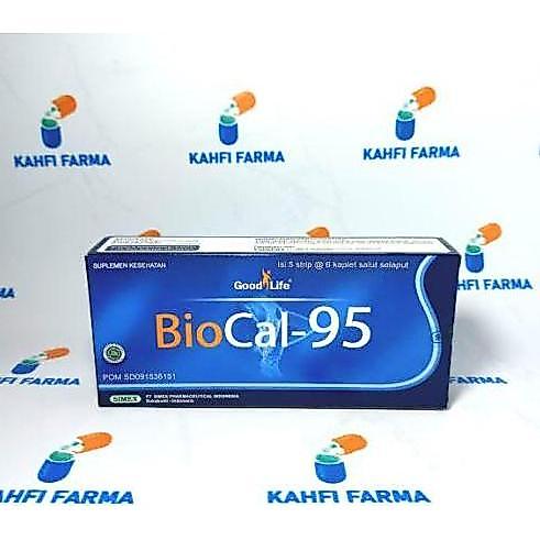 NEW BioCal-95/Bio cal 95/Bio cal Box isi 30 kapsul