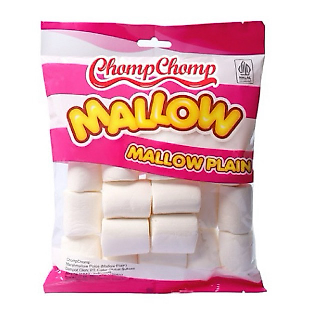 Chomp-Chomp Mallow Plain Marshmallow 200gr