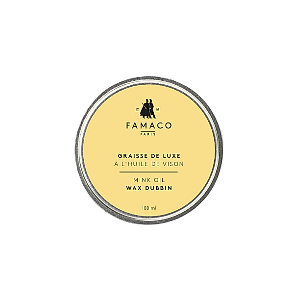 Famaco De graisse Mink oil wax dubbin Made in Paris