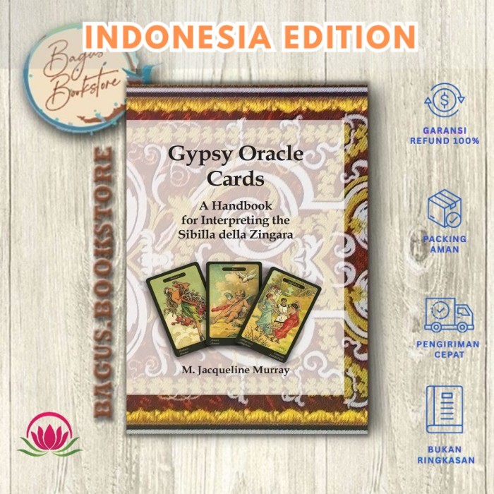 Termurah_ Gypsy Oracle Cards - M Jacqueline Murray (Eng/in)