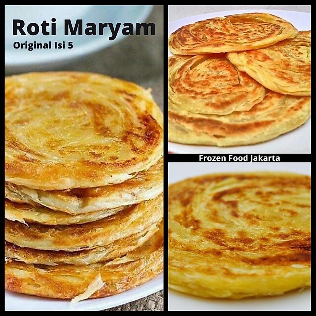 Roti Maryam / Roti Canai Original Frozen isi 5