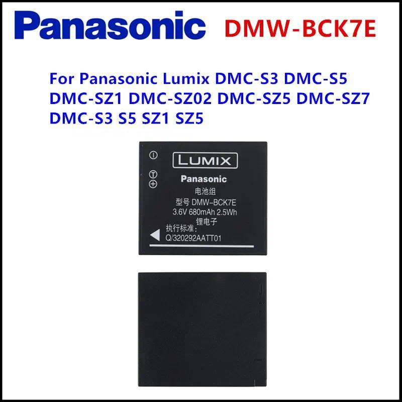 Panasonic Original  Battery DMW-BCK7E for Panasonic Lumix DMC-S3 DMC-S5 DMC-SZ1 DMC-SZ02 DMC-SZ5 DMC