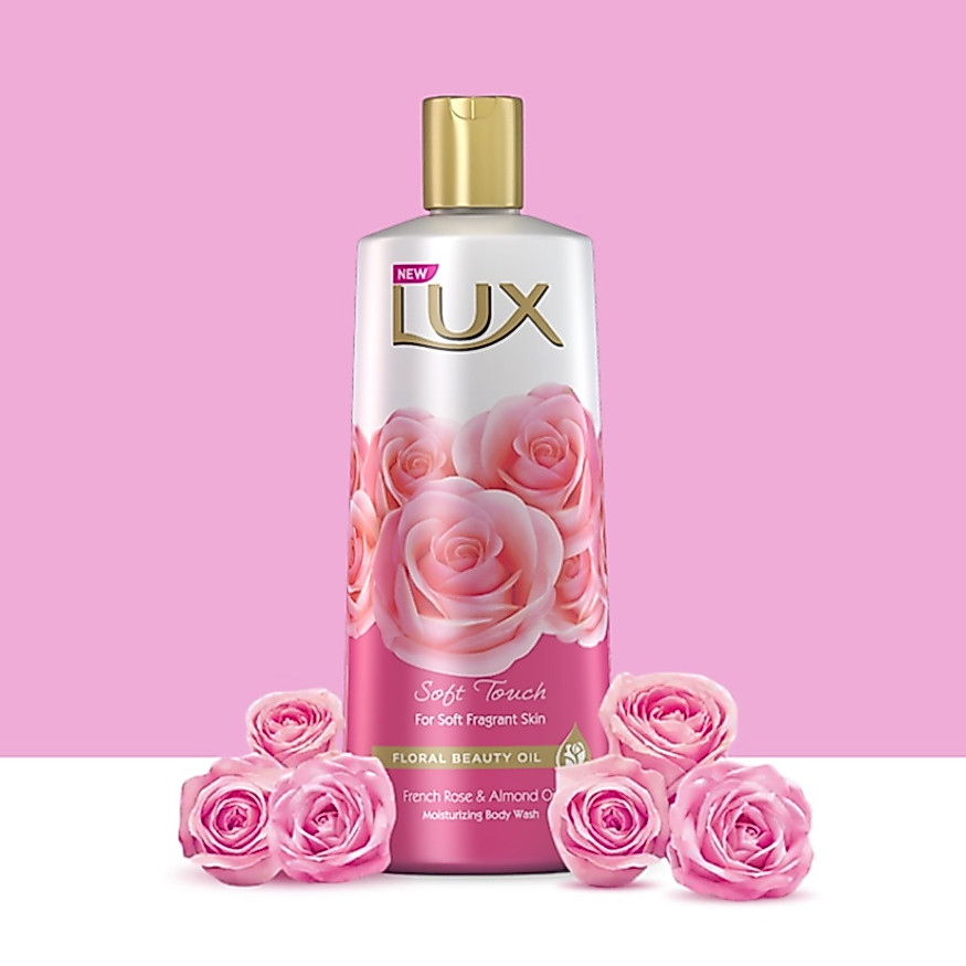 Lux Body Wash Botol Soft Rose 100ml