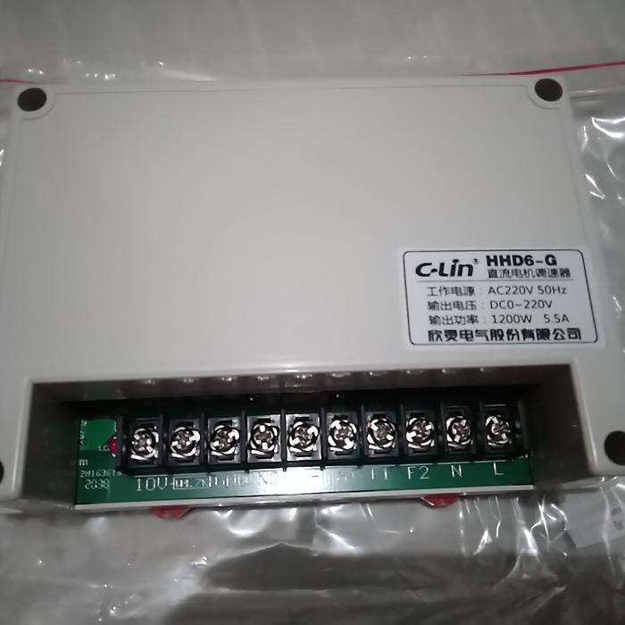 DC Motor Speed Controller 220V ac input, 0-180V /220V DC output 1.5HP