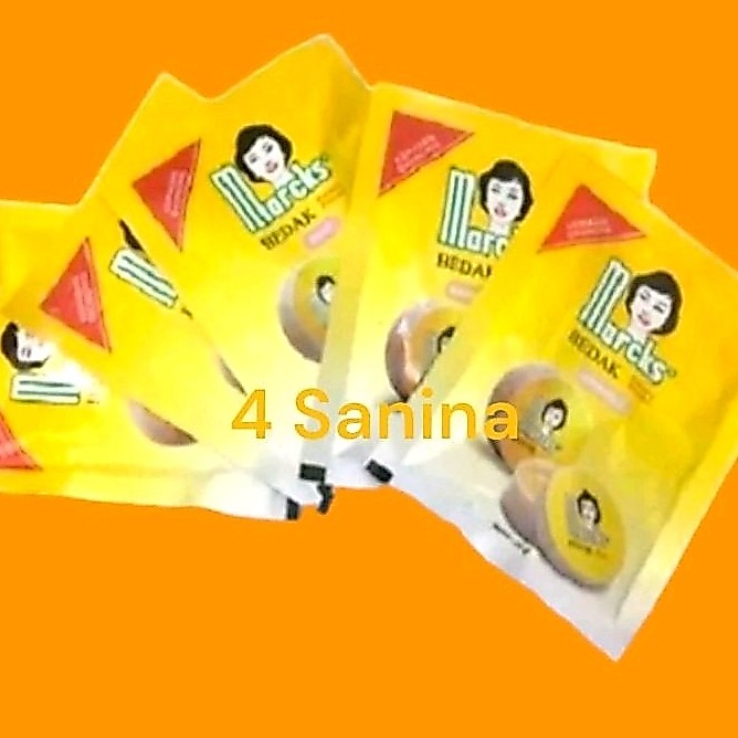 marcks beauty powder refill 20 gr sachet/bedak marcks sachet.