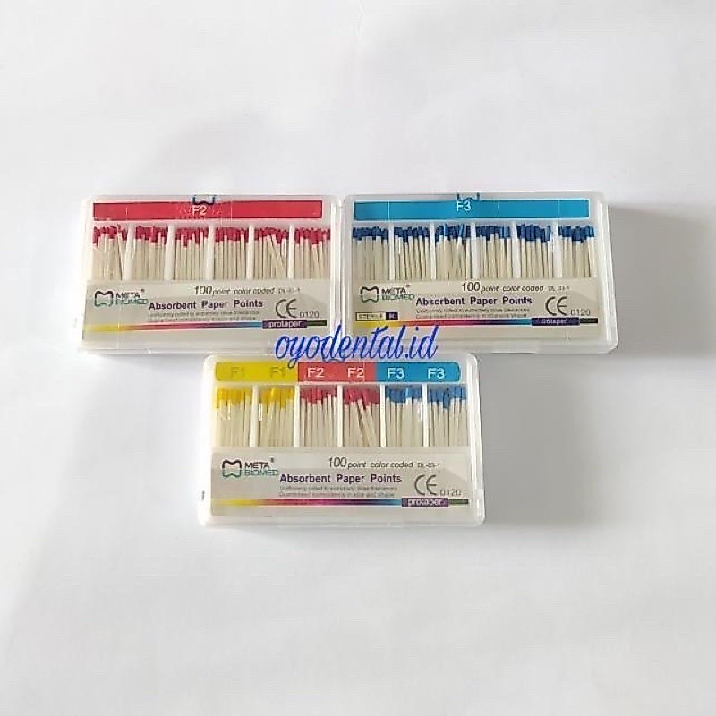 Dental Paper point F1 F2 F3 F4 F5 assorted / paper point protaper