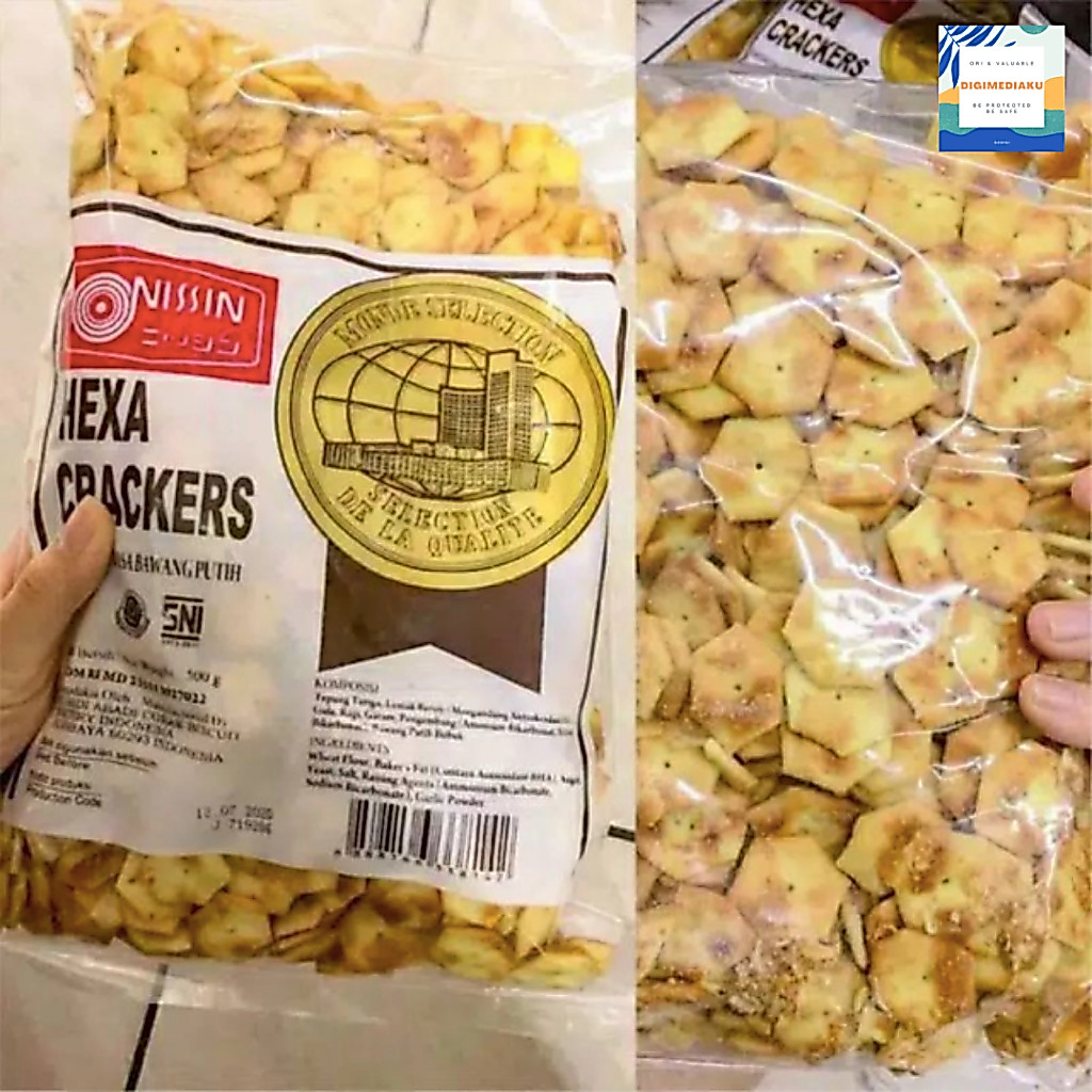 NISSIN HEXA CRACKERS 225 gram