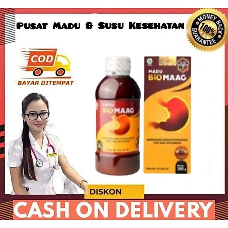 Bio Maag Madu Mengatasi Asam Lambung Gerd - Madu Biomaag - Biomag