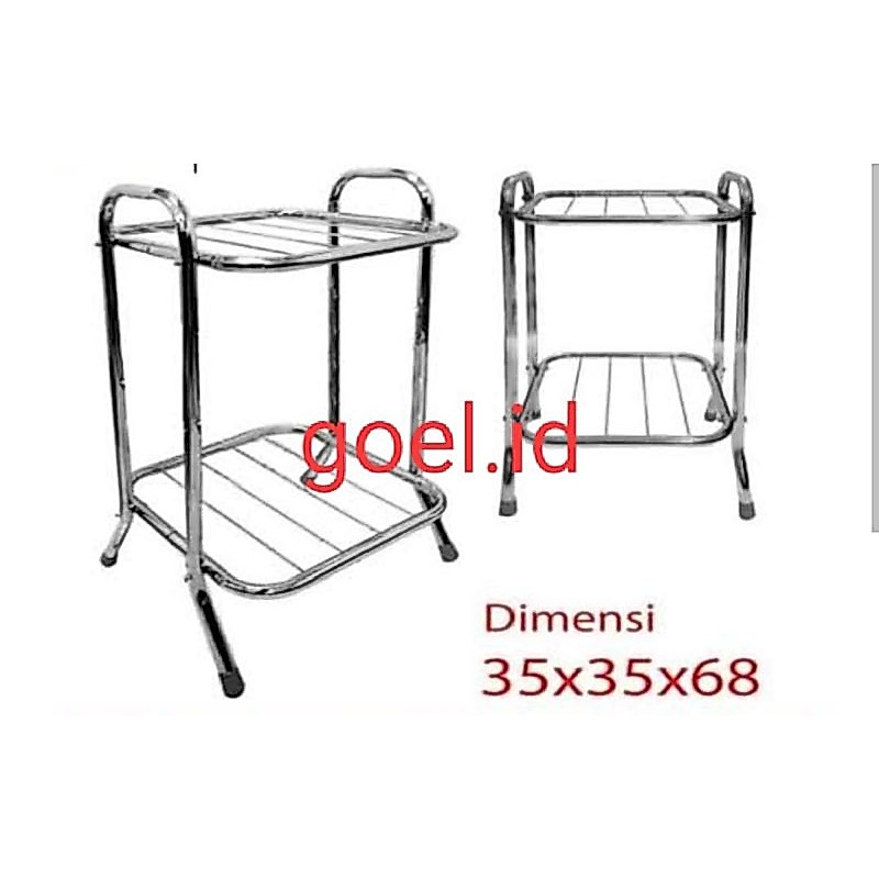 rak dispenser susun / rak dispenser galon / rak dispenser murah