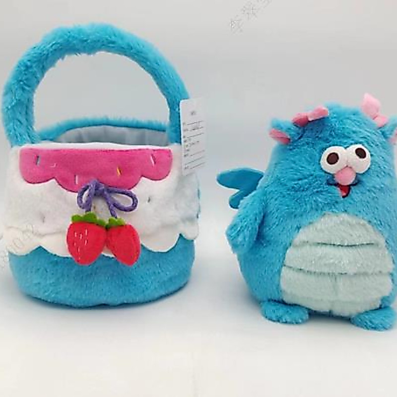 MINISO Dundun Series 8*6in. Plush Toy & Plush Bag Set (1 Plush Toy & 1 Plush Bag)(Dundun Chicken)