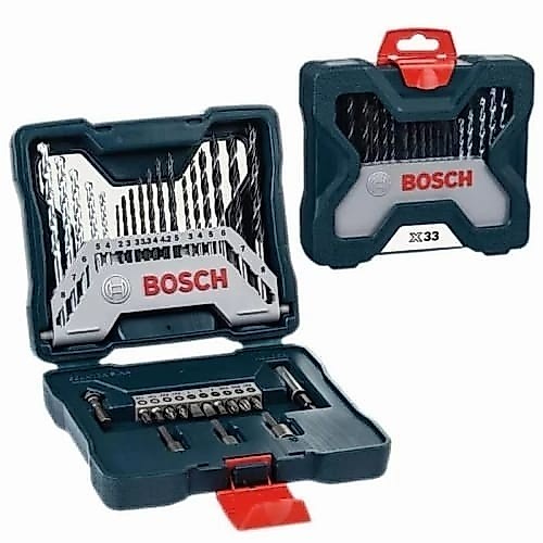 MATA BOR & MATA OBENG VARIASI BOSCH SET 33 PCS X-LINE