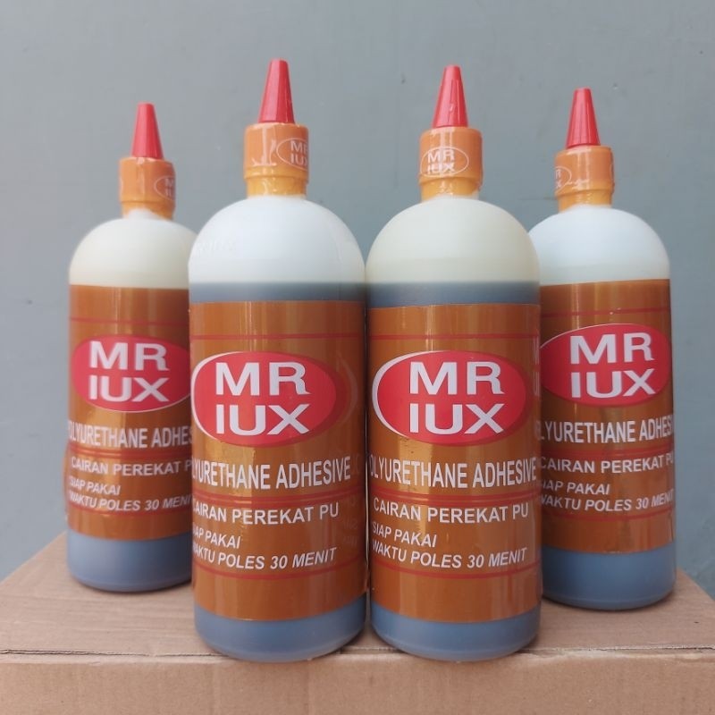 Lem Pu MR LUX POLYOURETHANE adhesive lem kayu basah kering lem busa(Besar)
