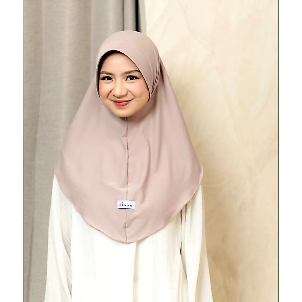 hijab instan kenan size M / bergo dzevada original 100% by Kenan