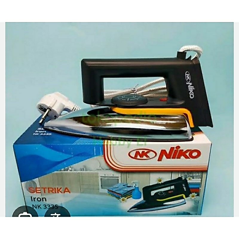 setrika niko/gosokan niko