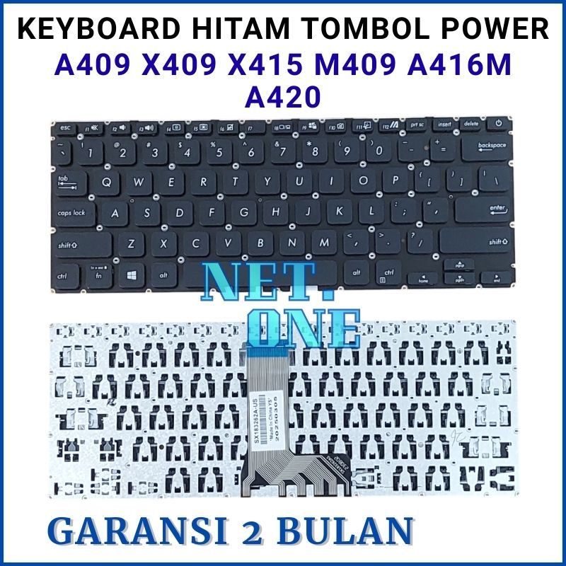 Keyboard Asus VivoBook 14 A409 M409 M409B M409BA M409DA Series -NETONE