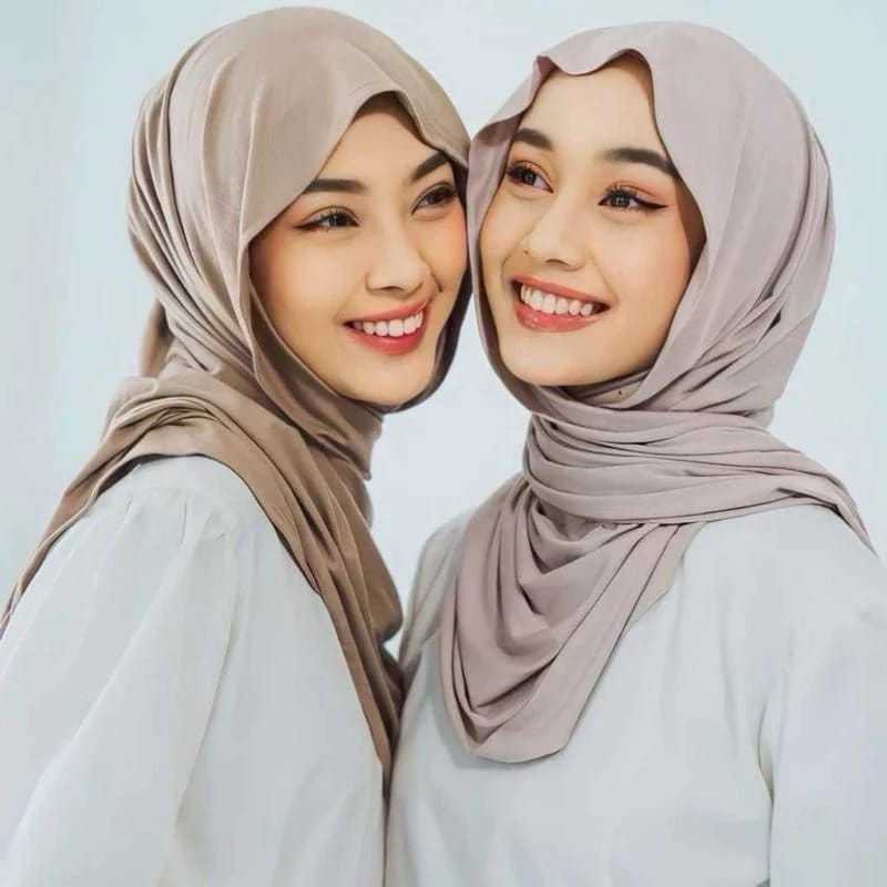 PASHMINA KAOS BAHAN RAYON PREMIUM |FH HIjab