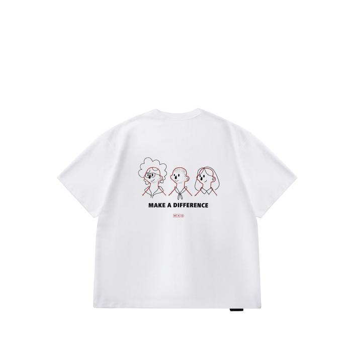 Bodypack Rykers Short Sleeves T-Shirt Baju Kaos Lengan Pendek Relax Comfort - WHITE, S