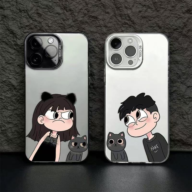Nudesign Mochi Kuro Sesuai untuk phone case iphone 15 aesthetic iphone 16 pro case bening premium on