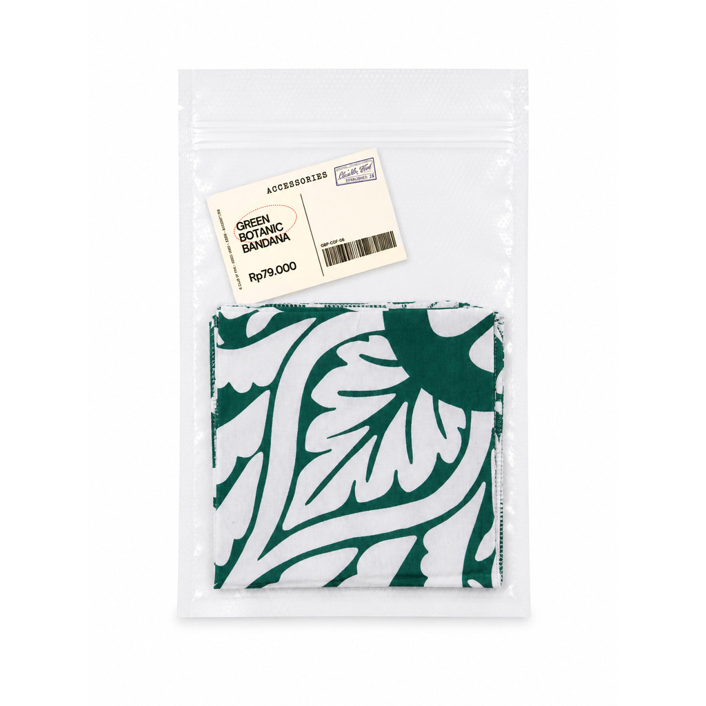 Club of Five Green Botanic Bandana
