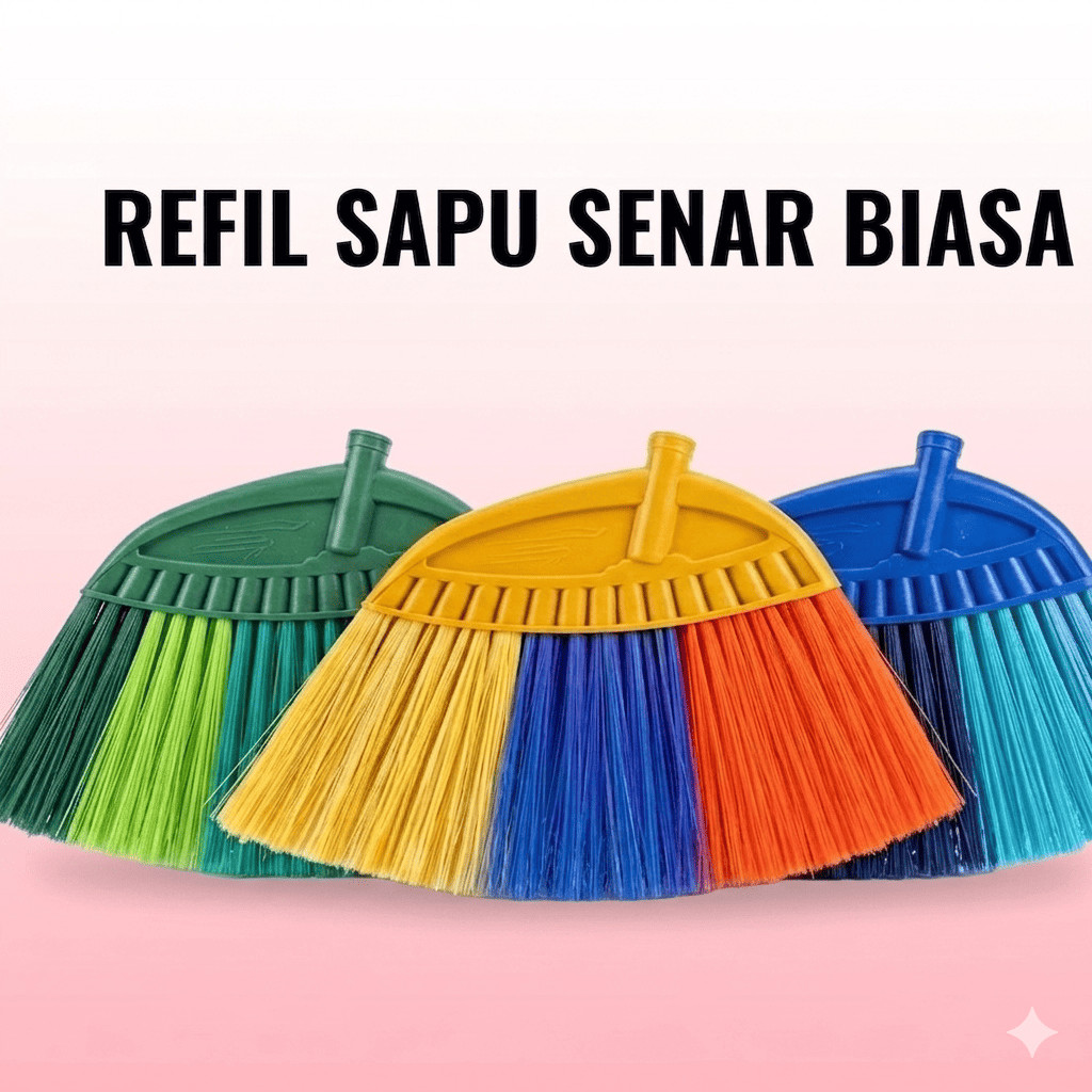 REFILL SAPU LANTAI SENAR BIASA / REFILL SAPU SENAR NILON / REFFIL SAPU LANTAI SENAR NILON TANPA TANG