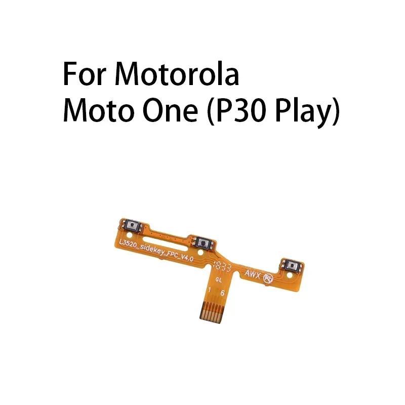 Power ON OFF Mute Swit Control Key Volume Button Flex Cable For Motorola Moto One (P30 Play)