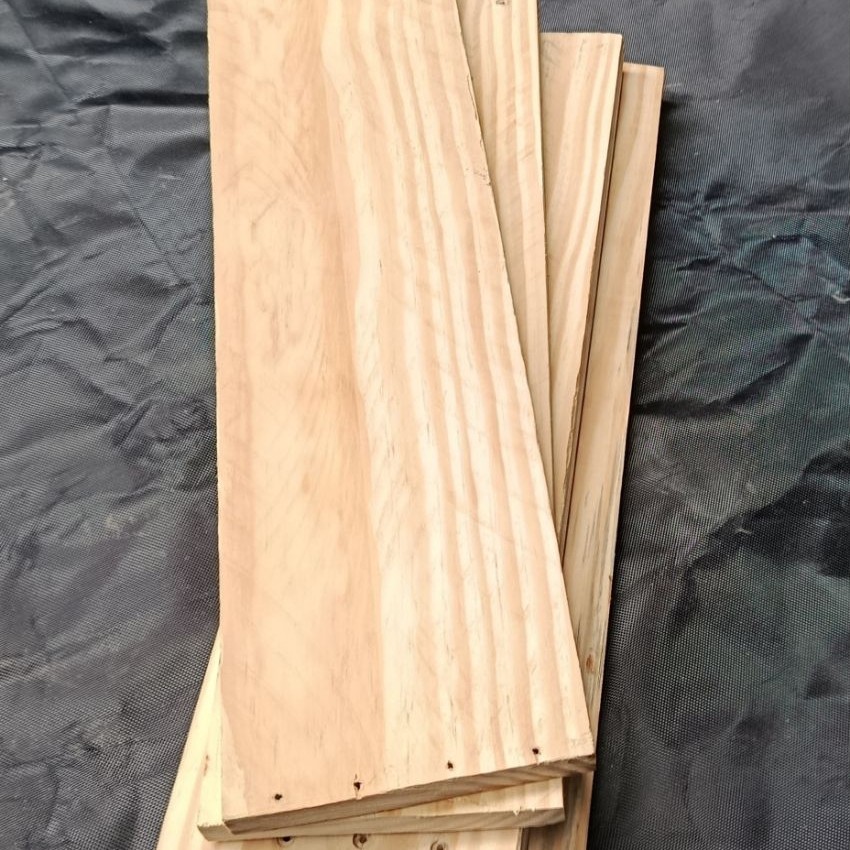 Papan Kayu Jati Belanda Tebal Amplas Halus