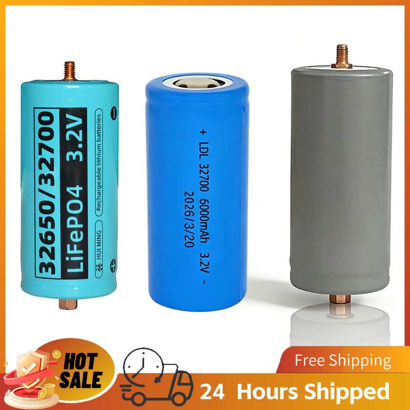 COD Baterai Lithilf Lfp 3.2v 6000 MAh 32650 Grade A BatterL Lifepo4 6Ah Baterai PJU Lifepo4