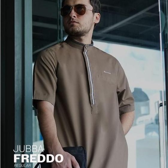 SAMASE JUBBA Saudi Pria Lengan Pendek Cutting Reguler 05U1 - Jubba Freddo