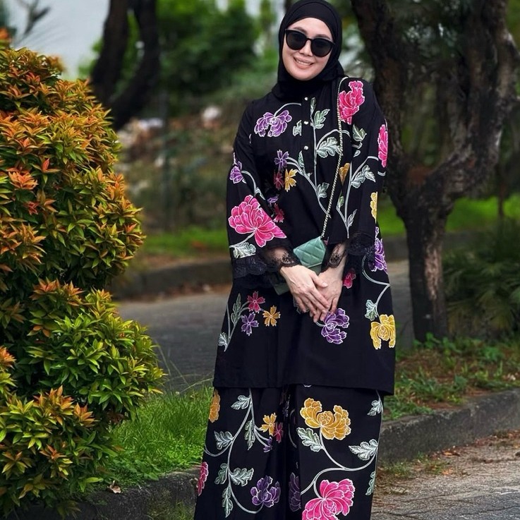 DENIK BATIK/SET BULAN/TUNIK BATIK/ROK BATIK