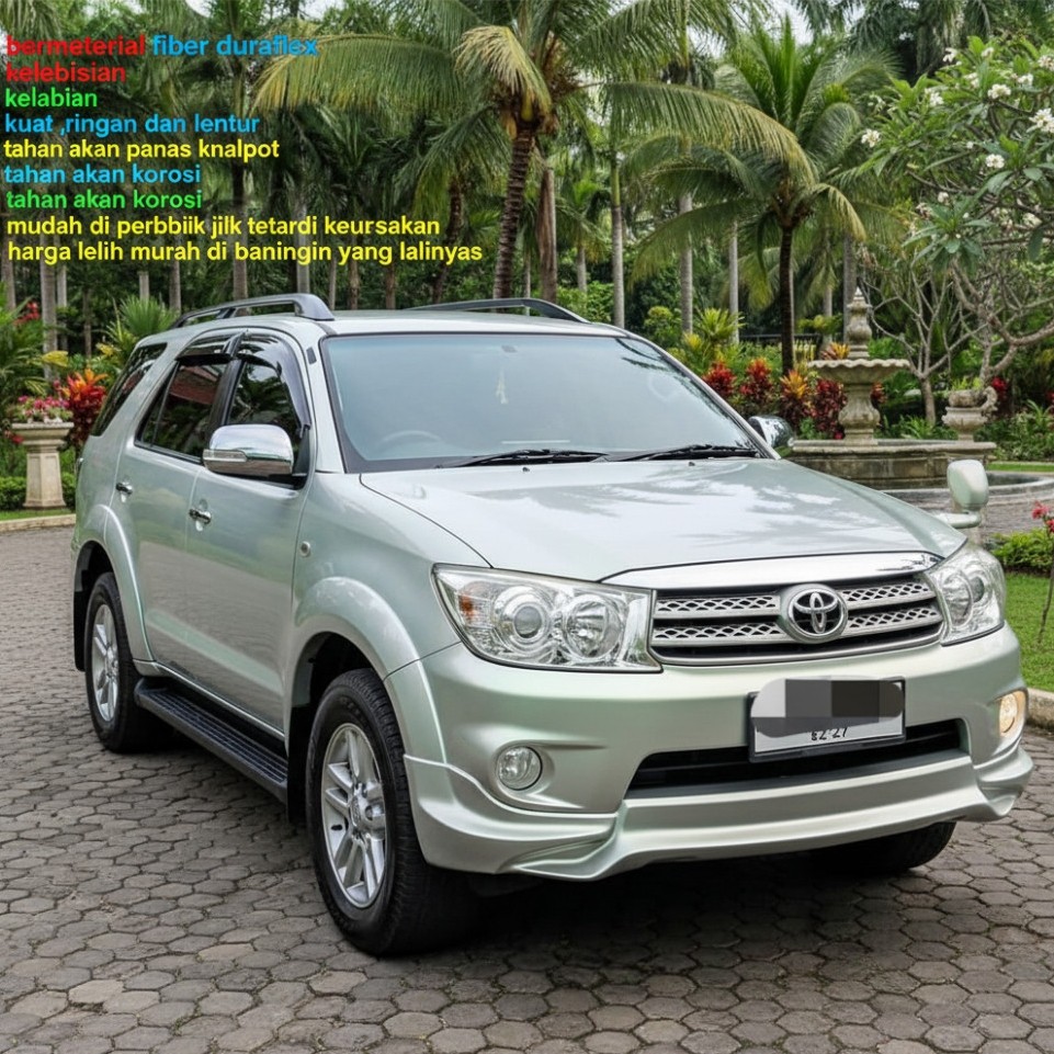 (Garansi) BODYKIT FORTUNER 2006 2007 2008 2009 2010 2011 BODYKIT TOYOTA FORTUNER