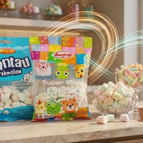 RINJANI MARSHMALLOW 60GR (MANTAU DAN MINI CHALK)