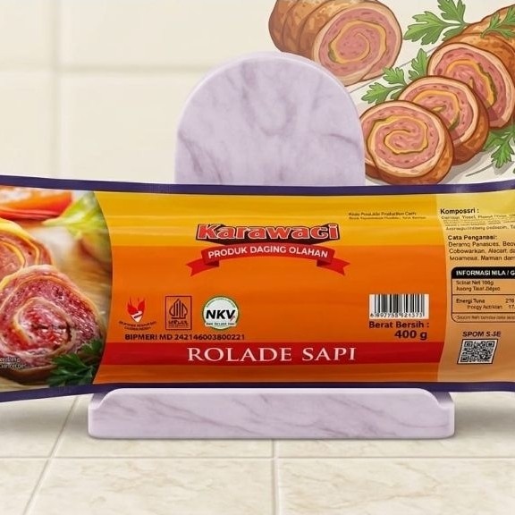 KARAWACI ROLADE SAPI ROL 400Gr