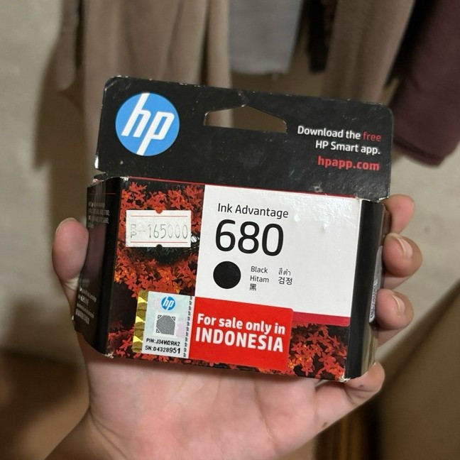 tinta hp 680