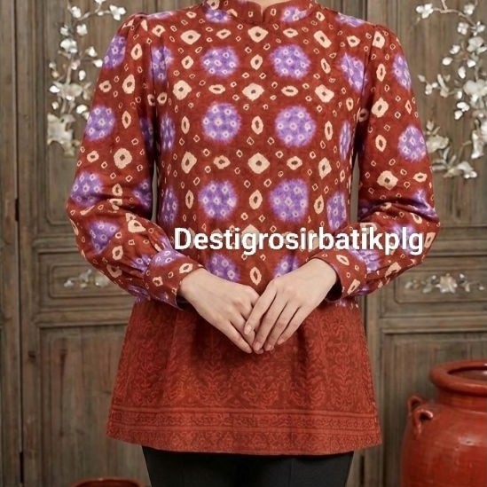 tunik jumputan dolby