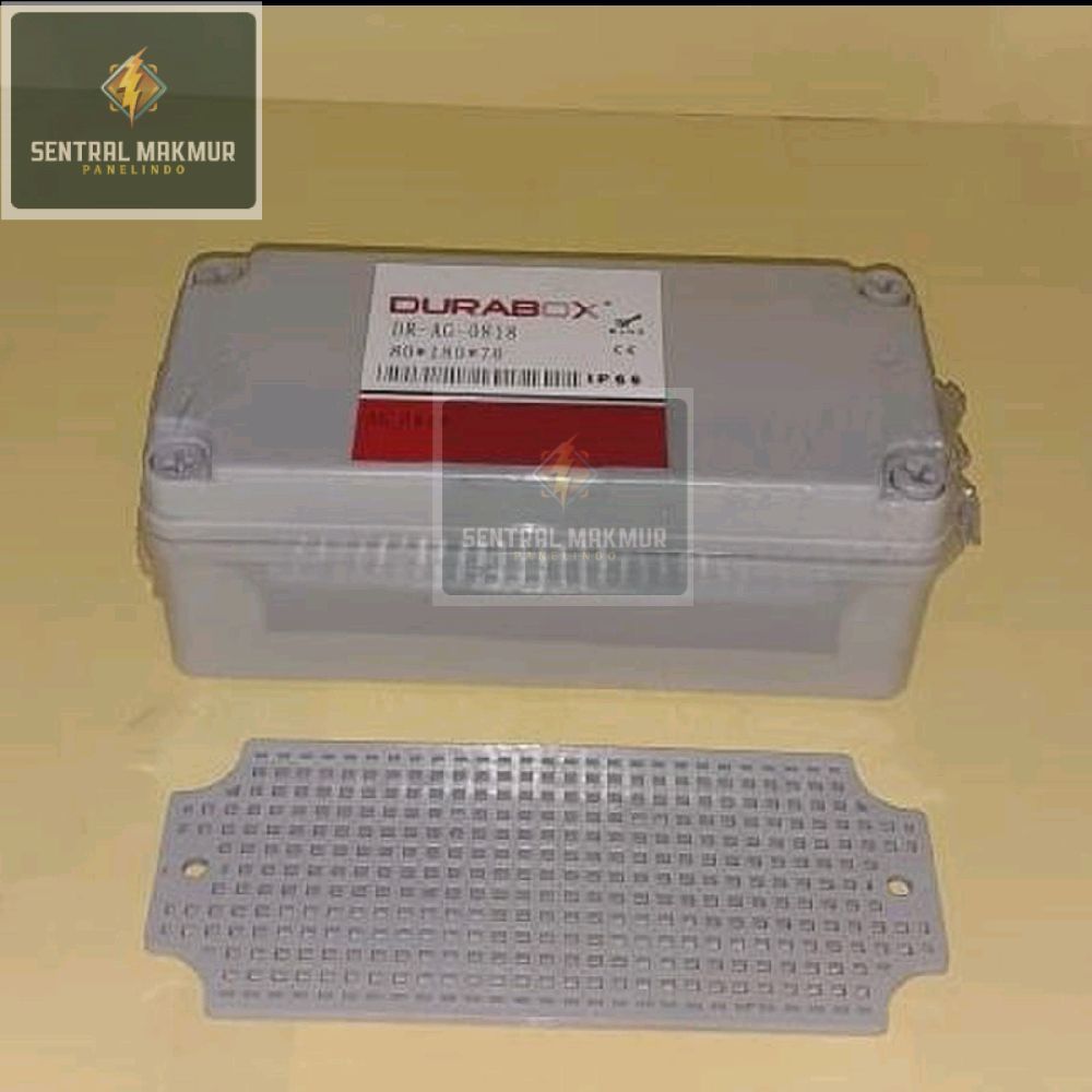 Box panel plastik 80x180x70 panel listrik ABS 80 x 180 Durabox