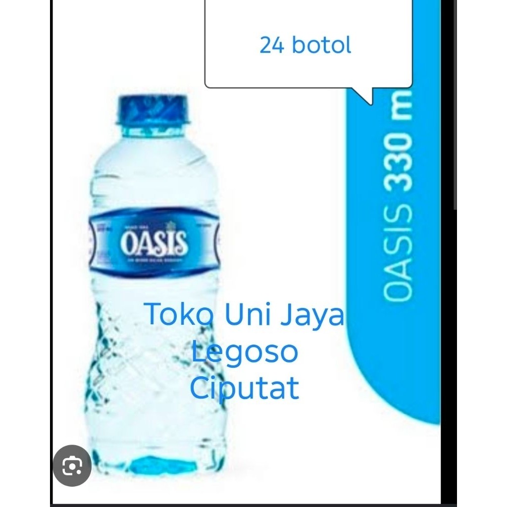 oasis botol 330 ml sebanyak 24 buah