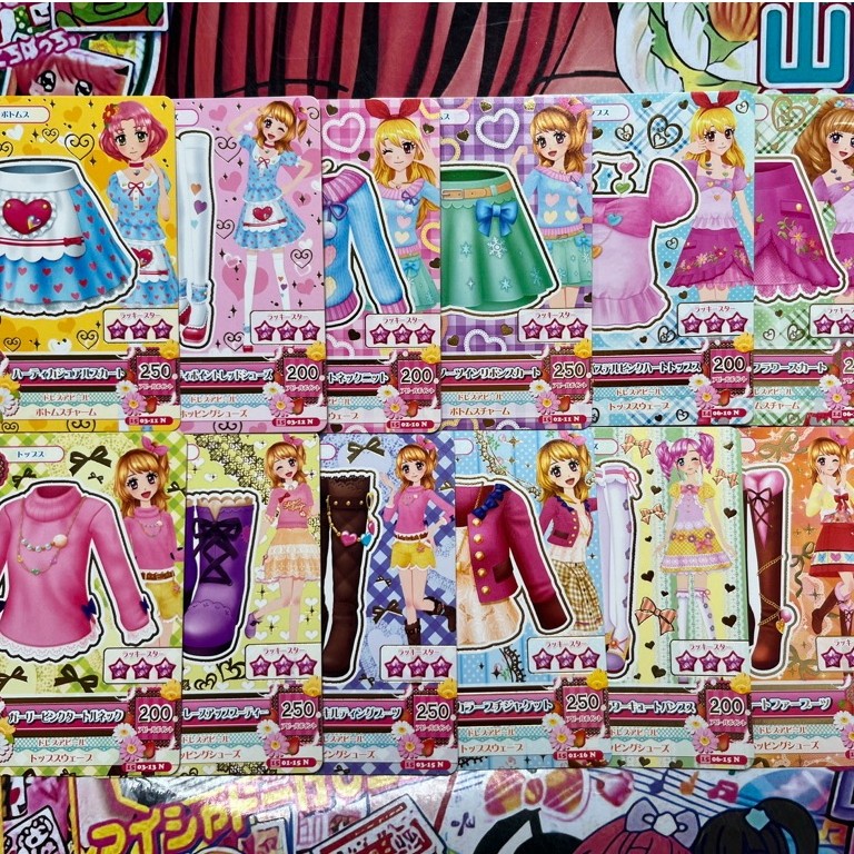Kartu Aikatsu Normal Card Satuan Cute Jepang Akari Ozora Ichigo Hoshimiya Maria Himesato Sakura Kita