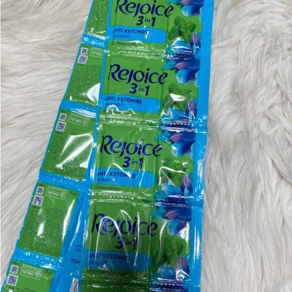 REJOICE 3IN1 SAMPO SACHET 1LUSIN