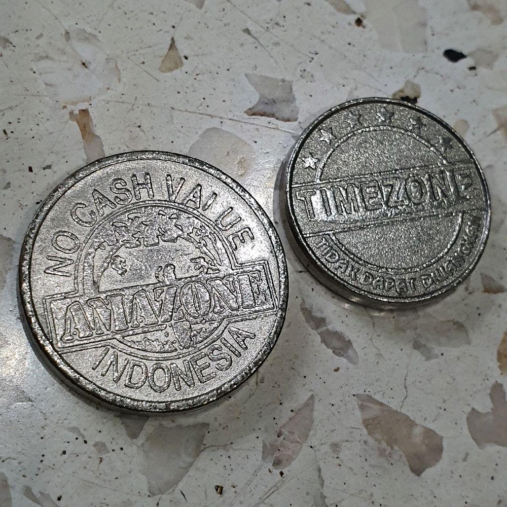 koin amazone koin timezone koin game koleksi collectible tazos