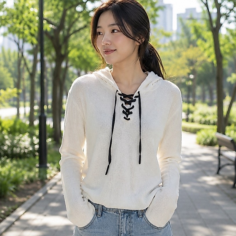 8Second Hoodie Sweater Rajut Best Seller