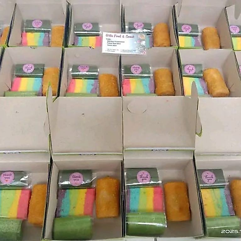 Snack box  kue basah