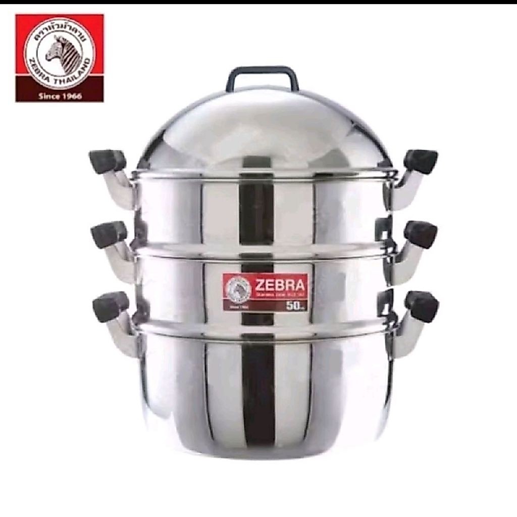 ZEBRA PANCI 4PCS STEAMER SET 50 CM  164450
