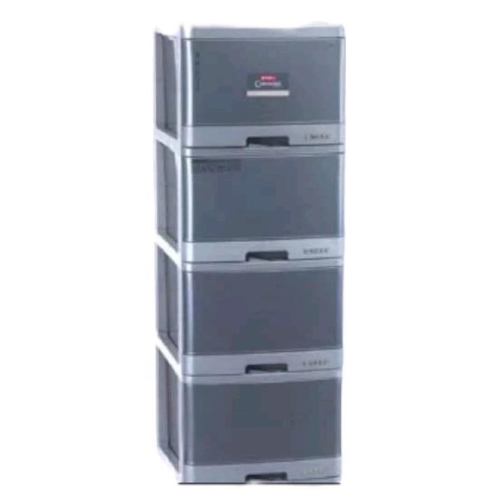 LEMARI LACI CONTAINER EXCEL 4 SUSUN BESAR LION STAR