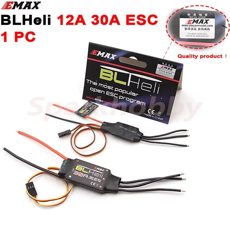 1PC EMAX BLHeli 12A 30A ESC Speed Controller 2-4S Lipo BEC 1A/5V 2A/5V for RC FPV QAV250 Multicopter